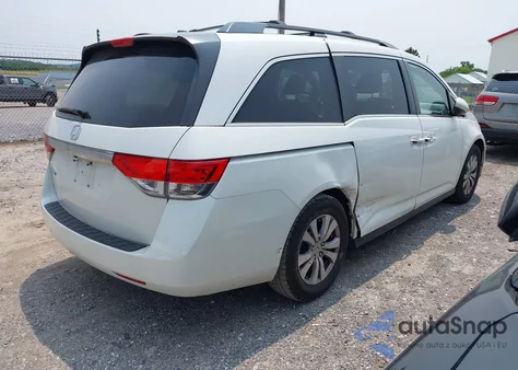 2014 Honda Odyssey Ex-L из США, поврежденный, VIN 5FNRL5H62EB109573